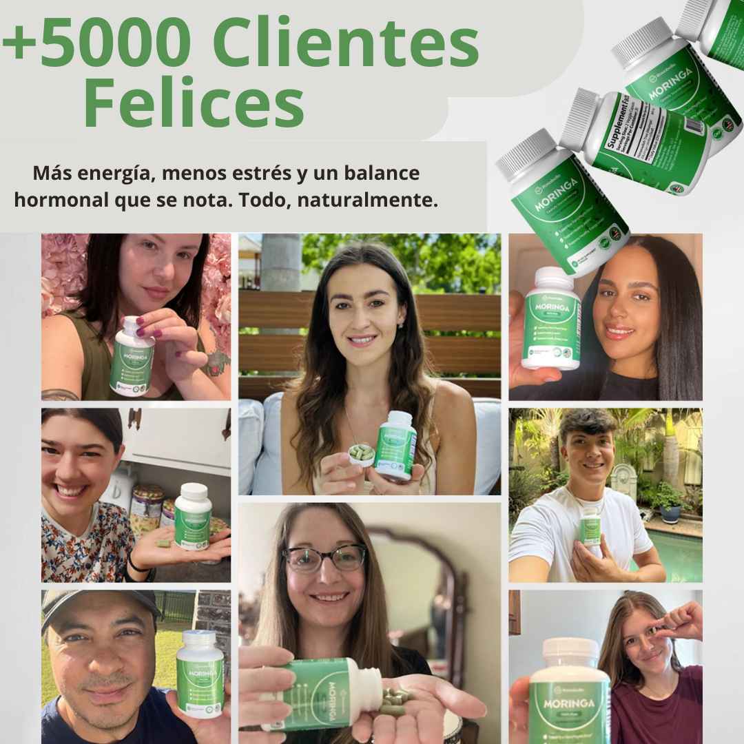 Moringa Rosabella - Equilibra tu cuerpo y reduce naturalmente el cortisol