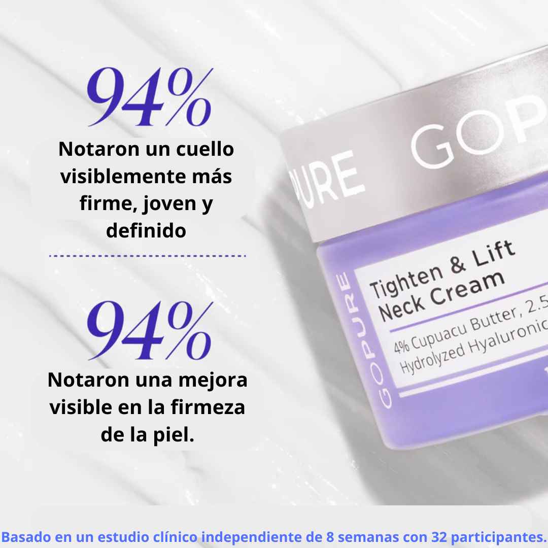 GoPure - Crema Reafirmante Para El Cuello