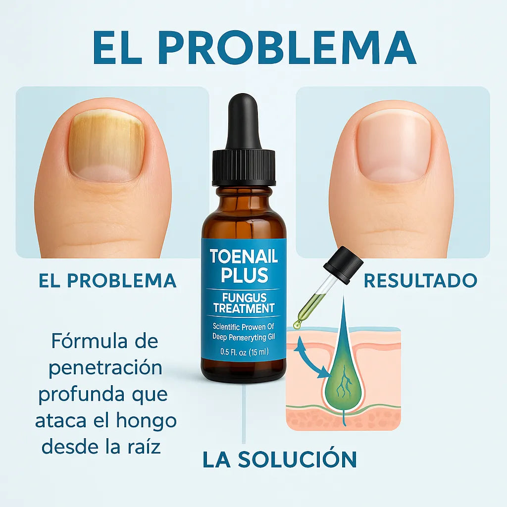 DermaToe™ – Suero natural que hidrata, sana y protege contra hongos.