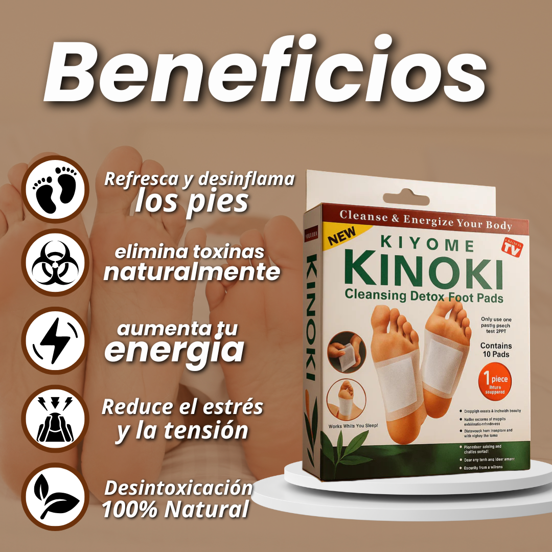 Kinoki - Limpia tu cuerpo mientras duermes