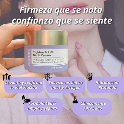 GoPure - Crema Reafirmante Para El Cuello