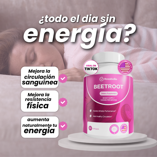 Beetroot Rosabella - Capsulas de remolacha lo que tu cuerpo necesita