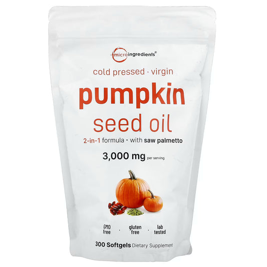 Pumpkin Seed Oil Calabaza 150 Capsulas