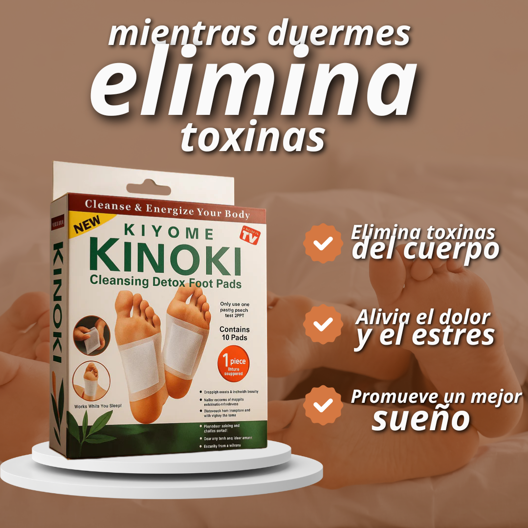 Kinoki - Limpia tu cuerpo mientras duermes