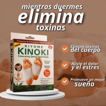 Kinoki - Limpia tu cuerpo mientras duermes