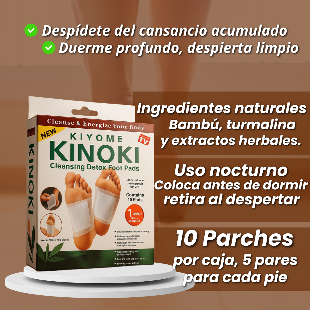 Kinoki - Limpia tu cuerpo mientras duermes